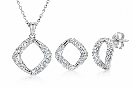 Set cadena y pantallas cuadrado