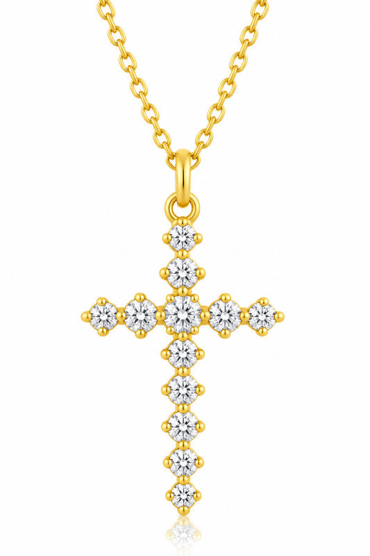 Cadena con cruz