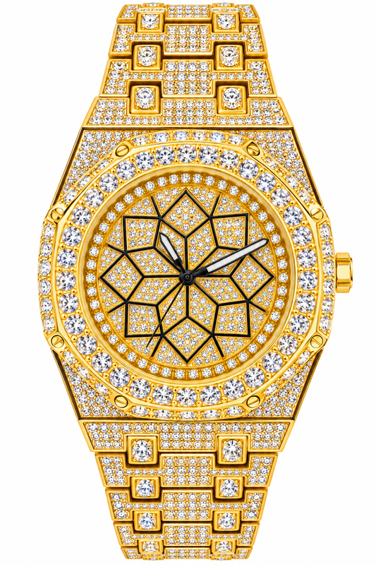 Techno Pave Flower 43mm